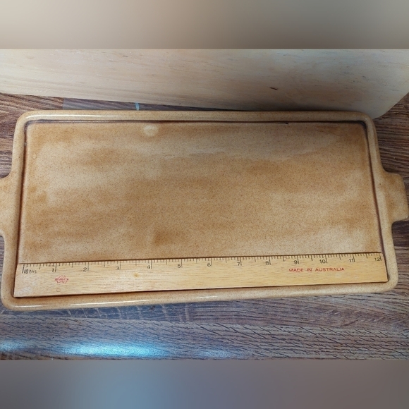 Glazed Ceramic Bread-Loaf Shaped Container - Picture 7 of 11